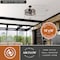Vaxcel Humboldt Bronze and Teak Industrial Farmhouse Cage Ceiling Fan with LED Light Kit and Remote F0061 - alternate 4